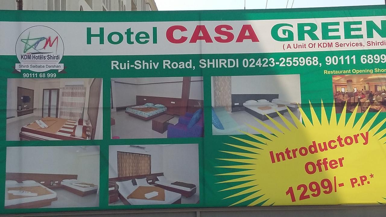 Casa Green Hotell Shirdi Exteriör bild